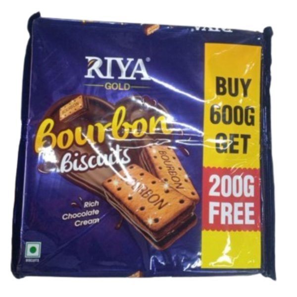 Riya Gold Bourbon Biscuits, 800g