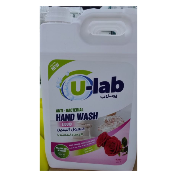U-lab Anti-bacterial Liquid Handwash, 5L