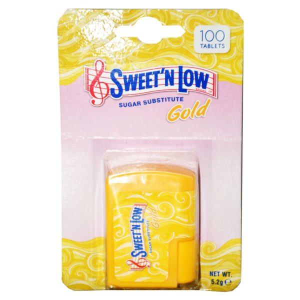 Sweet'N Low Low Calorie Sweetener Gold, 100tblts