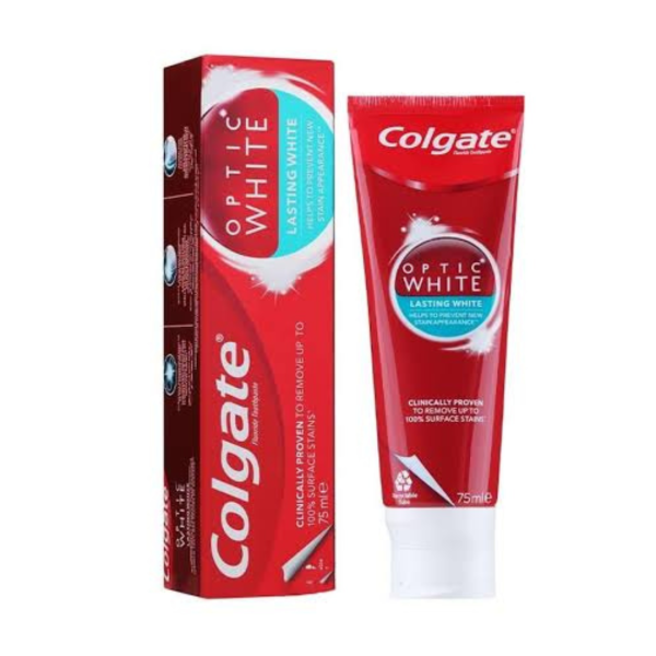 Colgate Optic White Lasting White Whitening Toothpaste, 75ml