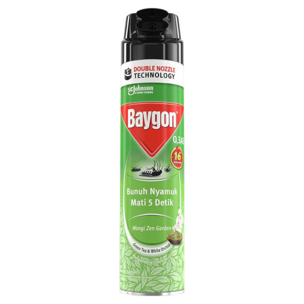 Baygon Wangi Zen Garden, 600ml