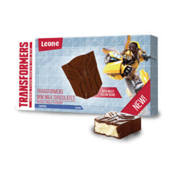 Leone Transformers Mini Milk Chocolates, 100g