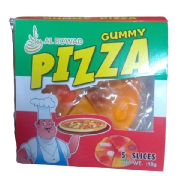Al Rowad Gummy Pizza, 18g