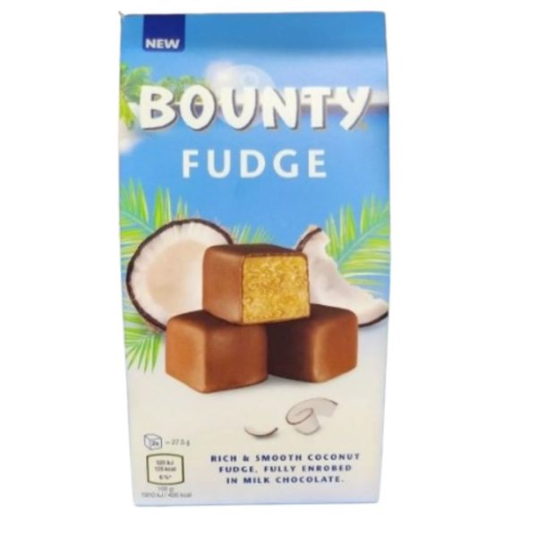 Bounty Fudge Fully Enrobed in Milk Chocolate, 110g