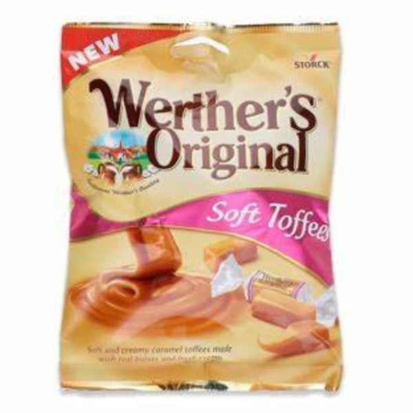 Werther's Original Soft Toffees Caramel, 100g
