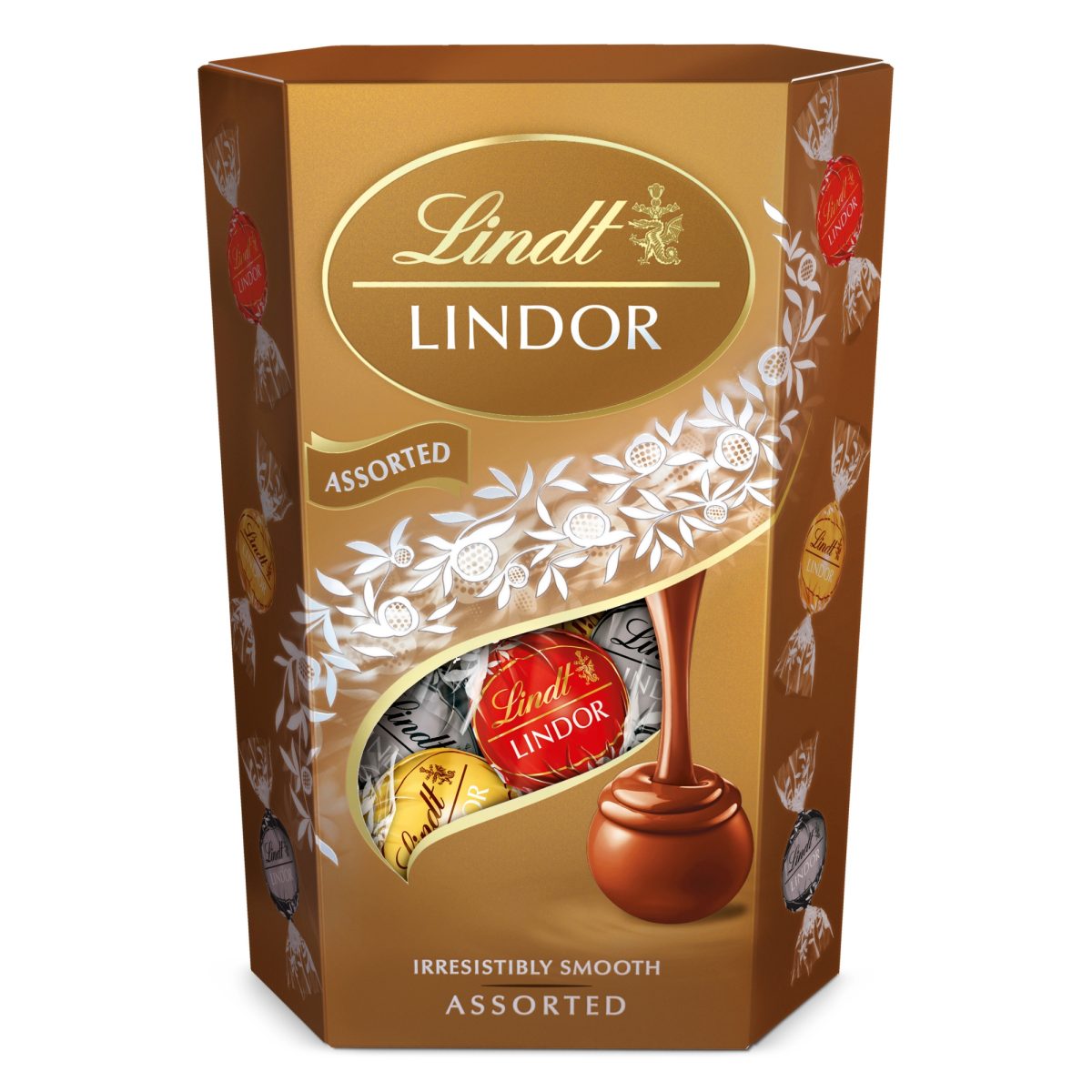xr:d:DAFh9d9W03A:1684,j:5547708023773889426,t:23080913 Lindt Lindor Assorted Irresistibly Smooth, 137g - Image 1