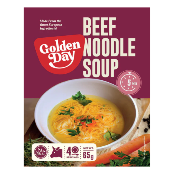 Golden Day Beef Noodle Soup, 65g