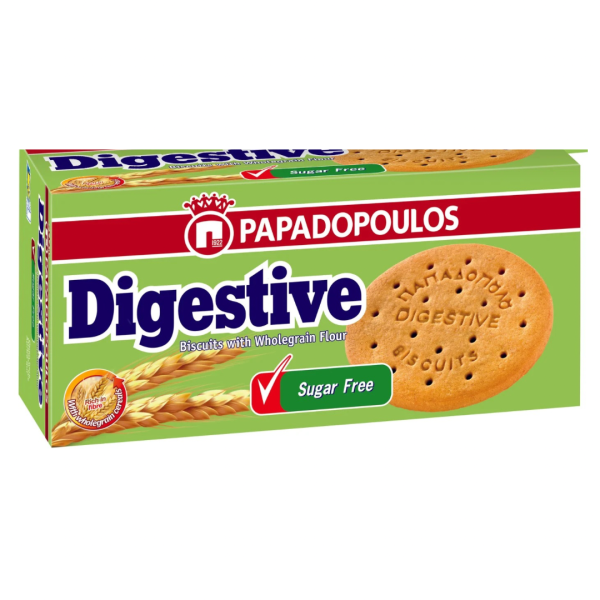 Papadopoulos Sugar Free Digestive, 250g