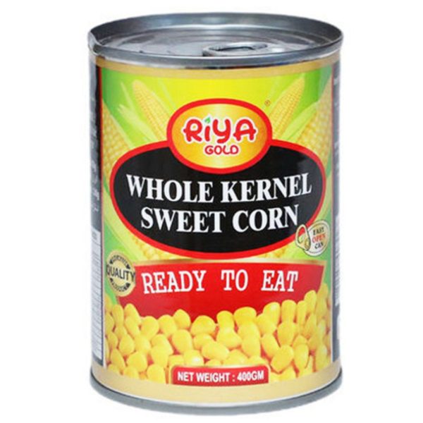 Riya Gold Whole Kernel Sweet Corn, 400g
