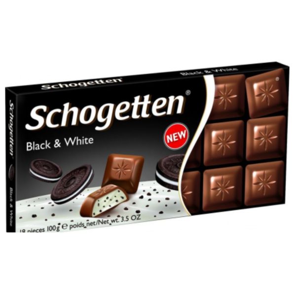 Schogetten Originals Black & White, 100g