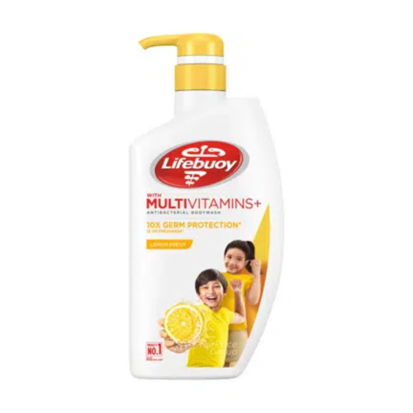 Lifebuoy with Multivitamins Antibacterial Bodywash Lemon Fresh, 950ml