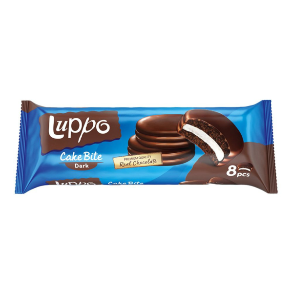 Luppo Cake Bite Dark Chocolate, 184g