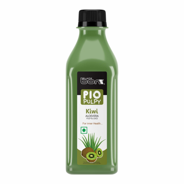 Black Bon Pio Pulpy Kiwi Aloevera Pulp & Juice, 200ml
