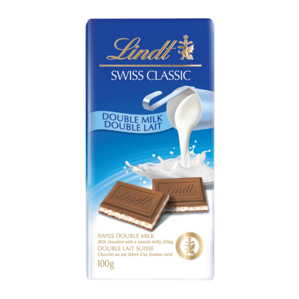 Lindt Swiss Classic Double Milk, 100g