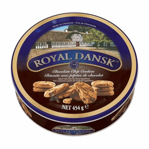Royal Dansh Chocolate Chip Cookies, 454g