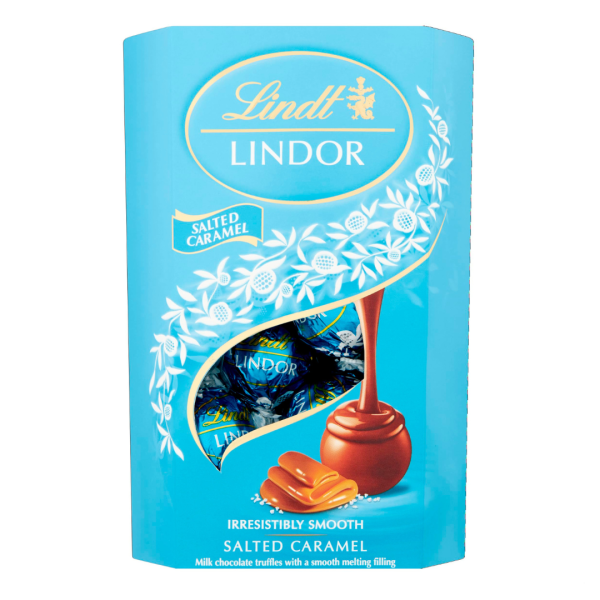 Lindt Lindor Salted Caramel, 200g