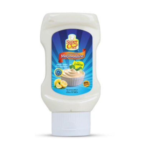 Super Chef Mayonnaise Lemon Flavor, 300ml