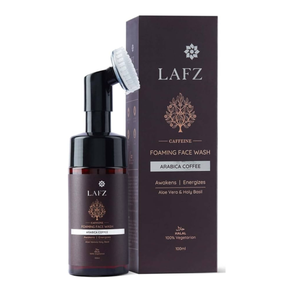 Lafz Caffeine Foaming Face Wash Arabica Coffee, 100ml