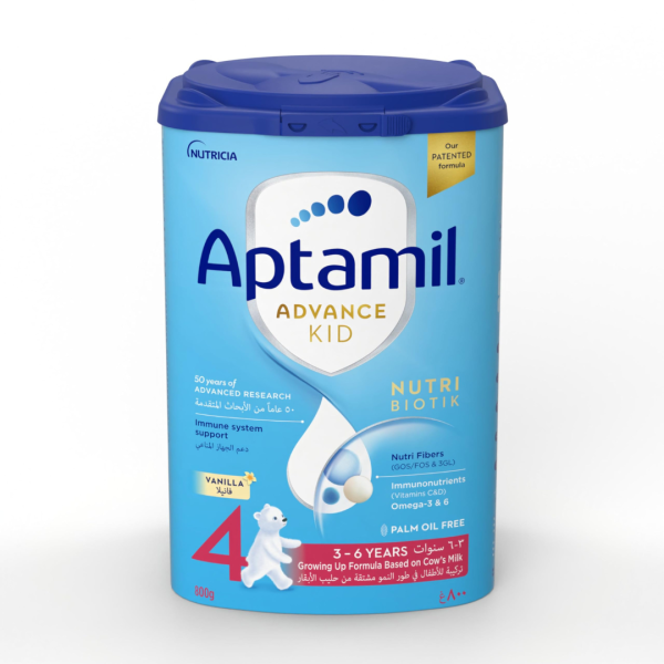 Nutricia Aptamil Advance Kid Vanilla 3-6 Years Milk Formula, 800g