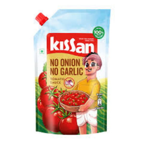 Kissan No Onion No Garlic Tomato Sauce, 415g