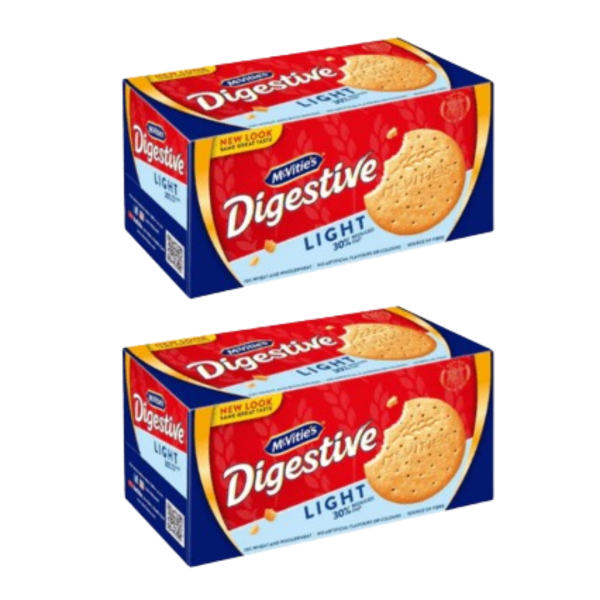 McVitie’s Digestive Light, 2x500g