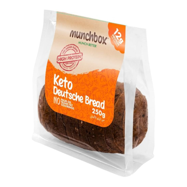 Munchbox Keto Deutsche Bread, 250g