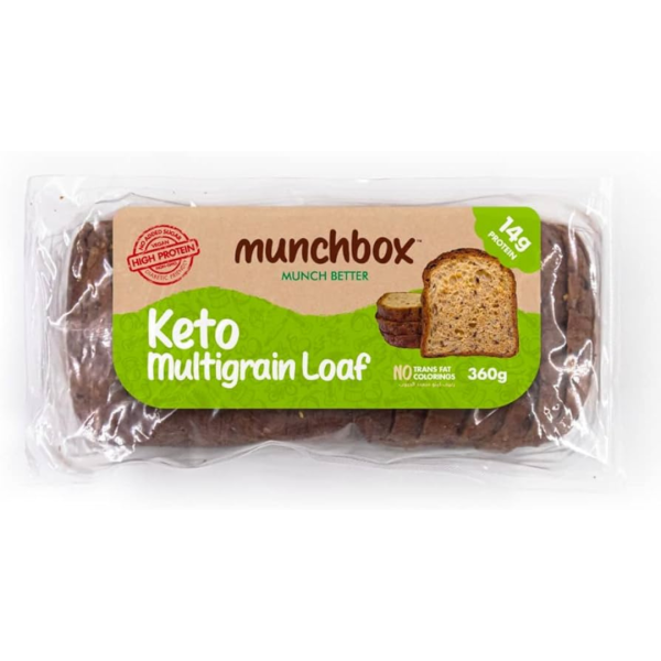 Munchbox Keto Multigrain Loaf, 360g