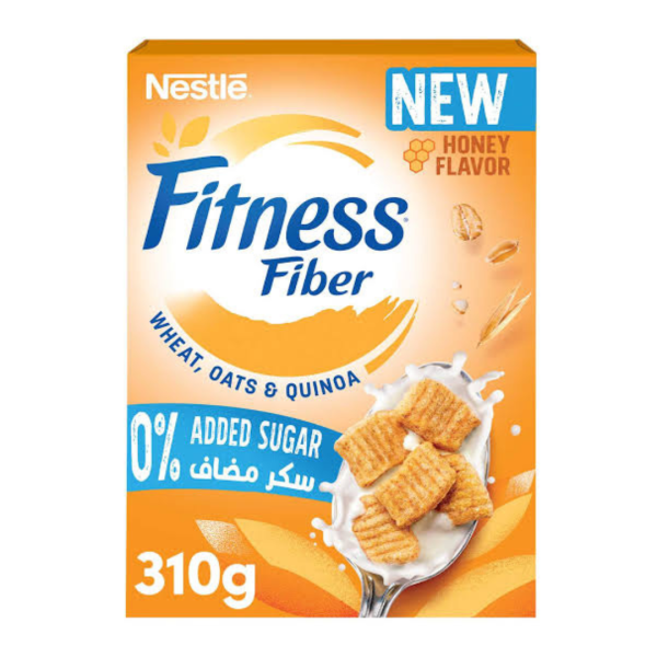 Nestle Fitness Fiber Wheat Oats & Quinoa Honey Flavor, 310g
