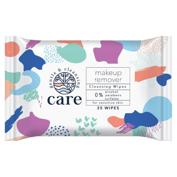 Gentle & Cleansing Care Makeup Remover Cleansing Wipes, 25 wipes