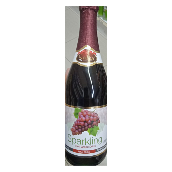 Salsa Sparkling Red Grape Drink, 750ml