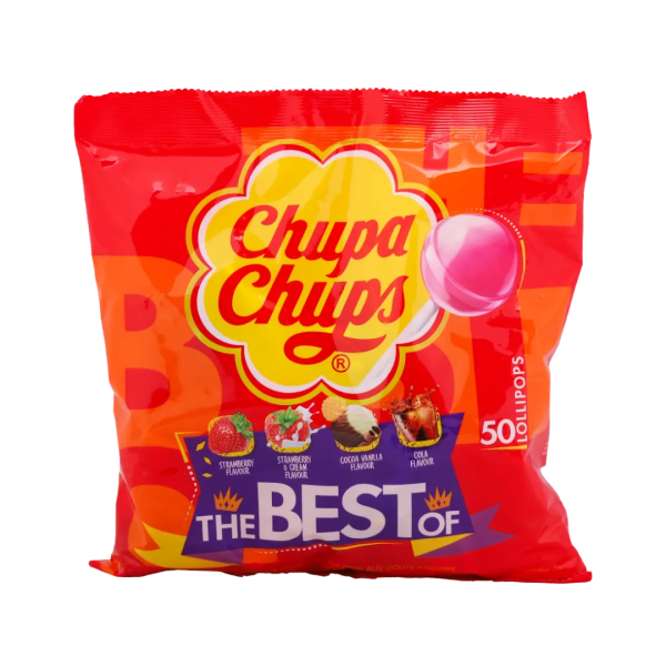 Chupa Chups The Best of Lollipops, 500g