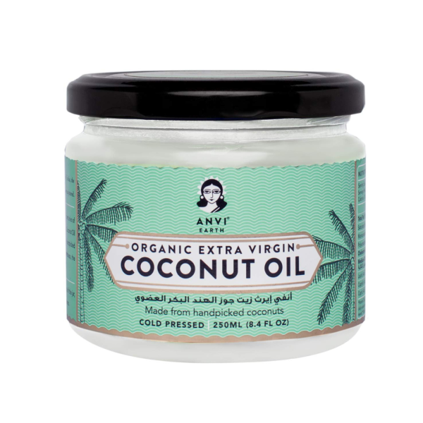 Anvi Earth Organic Extra Virgin Coconut Oil, 250ml