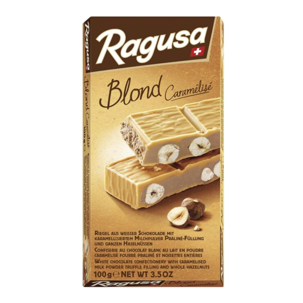 Ragusa Blond Caramelise Chocolate, 100g