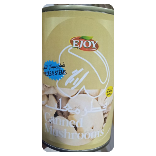 Ejoy Pieces & Stems Canned Mushrooms, 425g