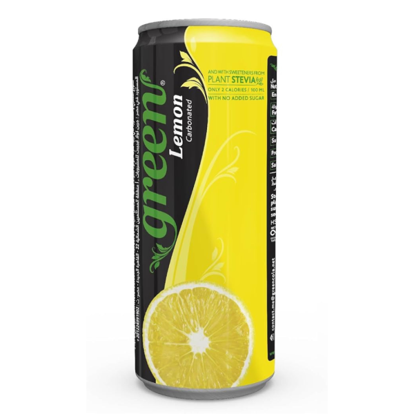 Green Lemon Carbonated Drink, 330ml
