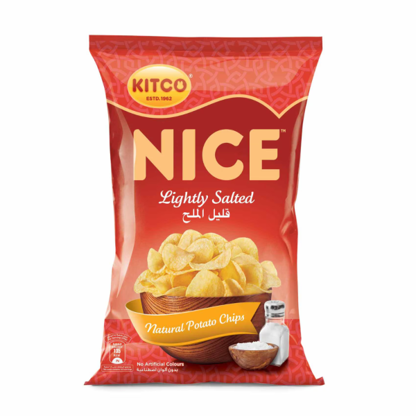 Kitco Nice Lightly Salted Natural Potato Chips, 170g