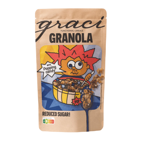 Graci Granola Functional Cereals with Popping Candy, 250g