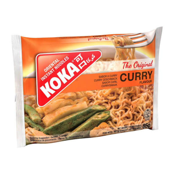 Koka Oriental Instant Noodles Curry Flavor, 850g