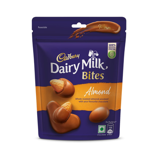 Cadbury Dairy Milk Bites Almond, 54g