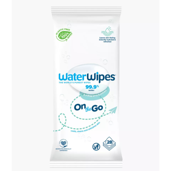 Waterwipes On The Go, 28 wipes