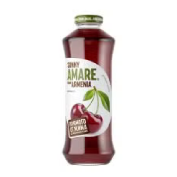 Sunny Amare Cornelian Cherry Juice, 750ml