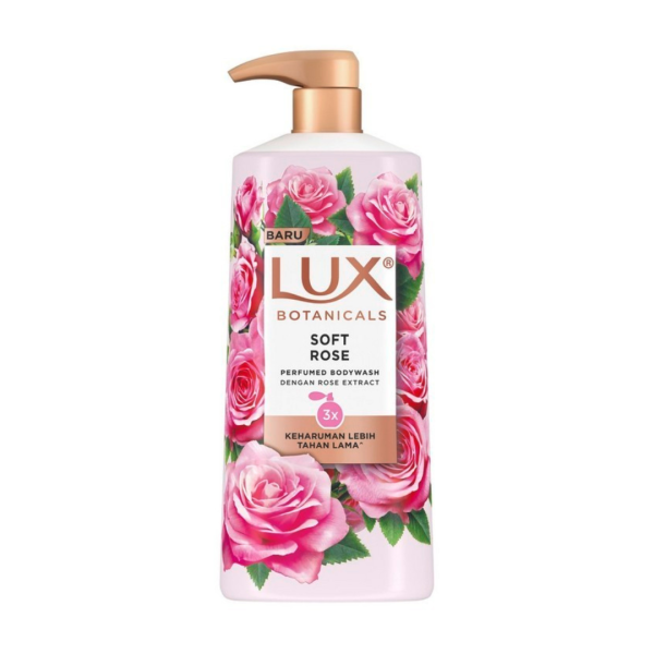 Lux Botanicals Soft Rose Perfumed Bodywash with Rose Extract, 580ml