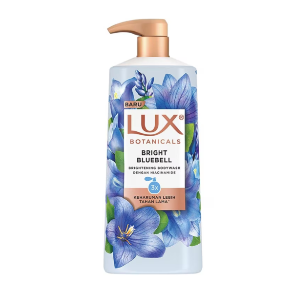 Lux Botanicals Bright Bluebell Brightening Bodywash with Niacinamide, 580ml