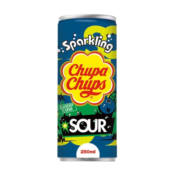 Chupa Chups Sour Blueberry Flavour, 250ml