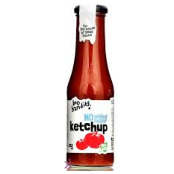 Bio Bandits Ketchup No Added Sugar, 325ml