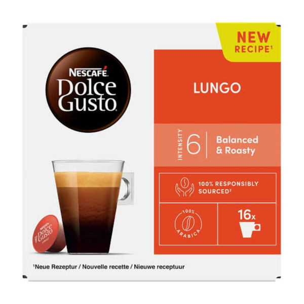 Nescafe Dolce Gusto Lungo, 16x5.6g