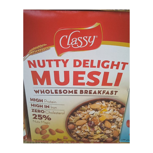 Classy Nutty Delight Muesli Wholesome Breakfast, 300g