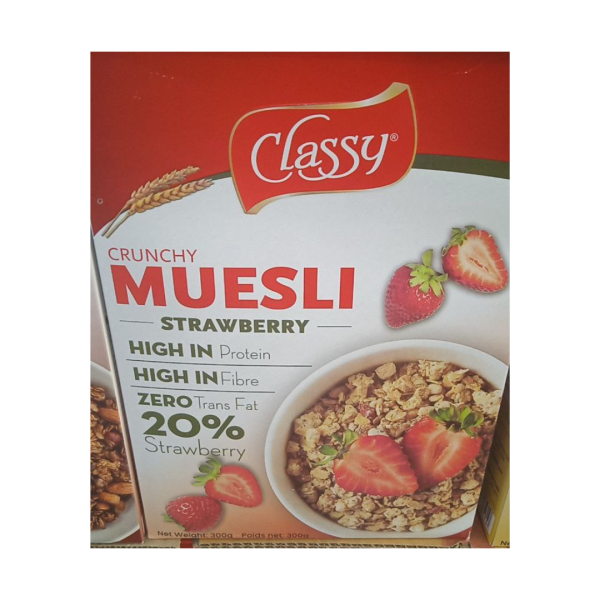 Classy Crunchy Muesli Strawberry, 300g