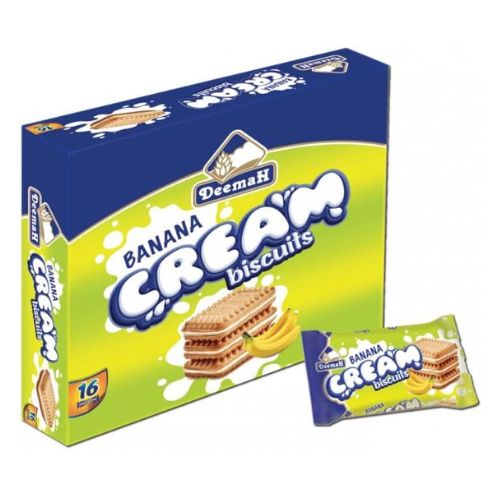 Deemah Banana Cream Biscuits,432g