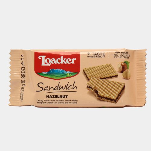 Loacker Sandwich Hazelnut, 25g